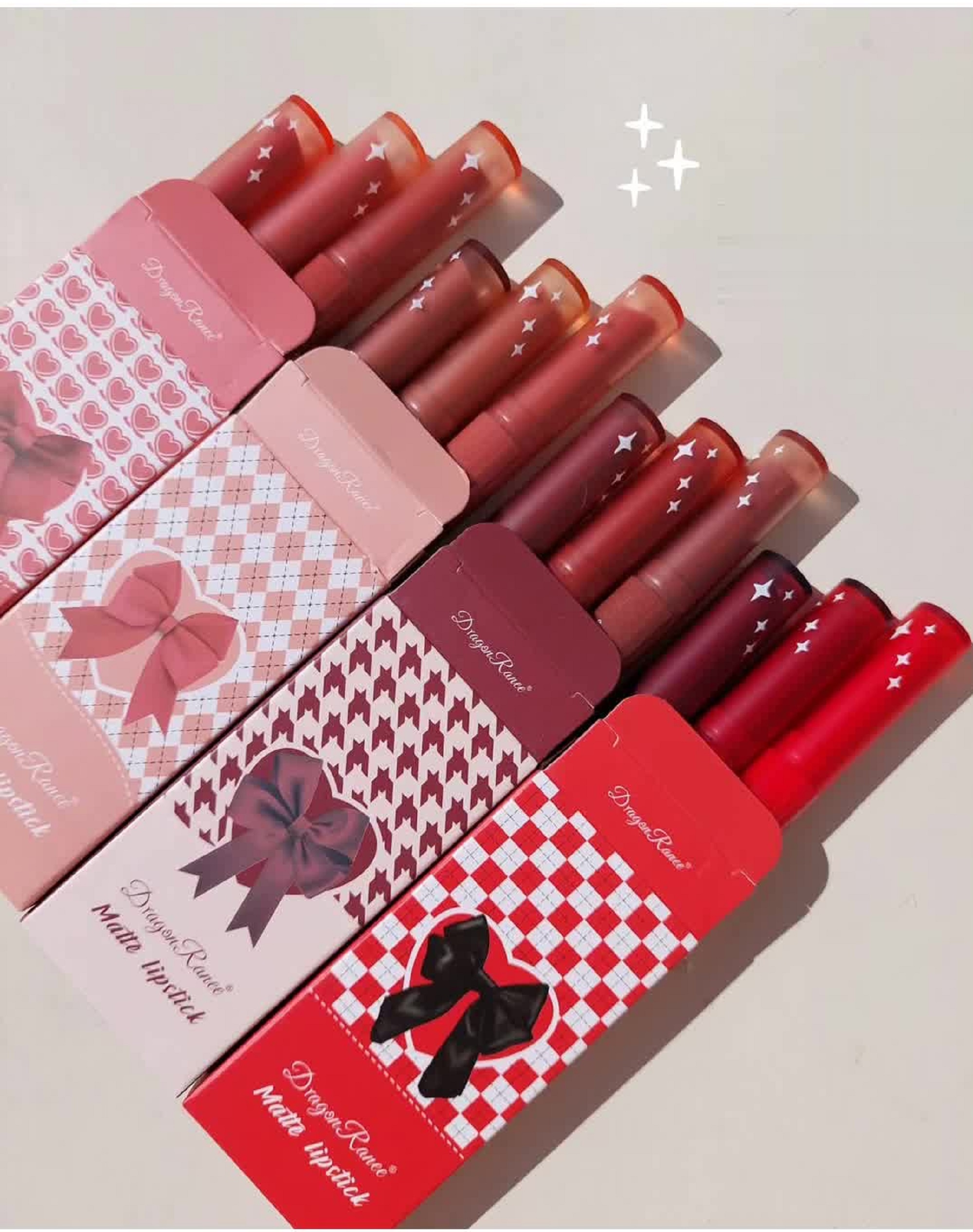 رژلب جامد 3 عددی دراگون