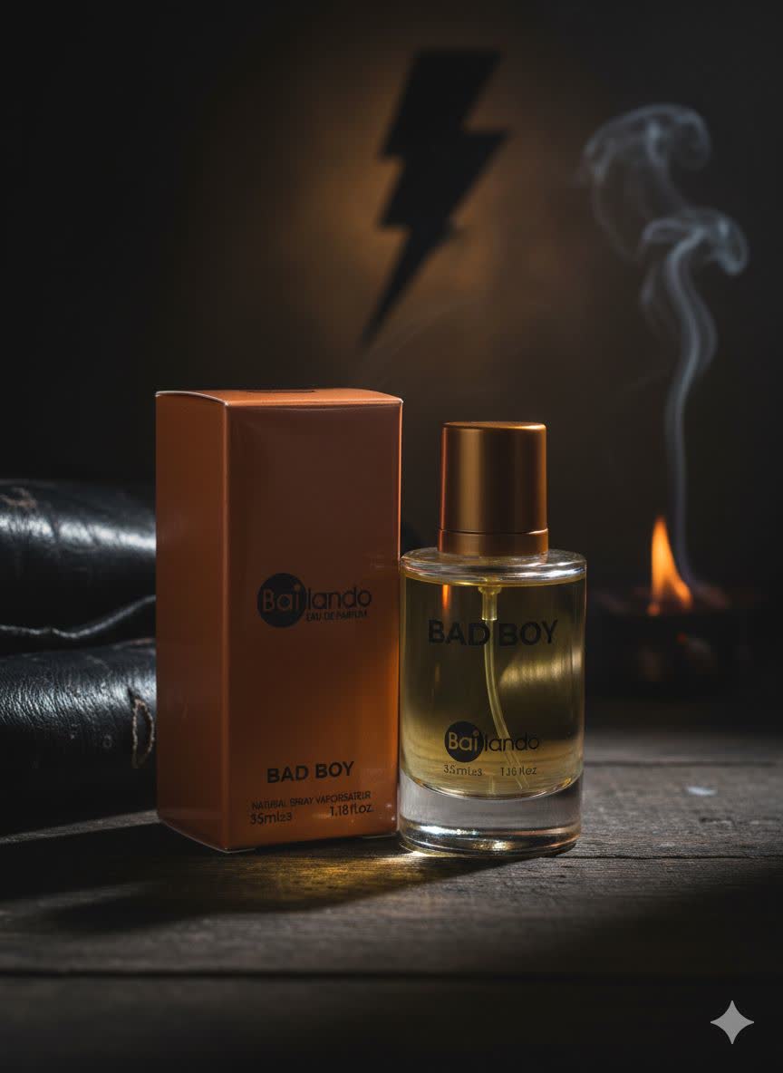 عطر جیبی مردانه  بایلندو مدل Bad boyحجم 35 میلی لیتر