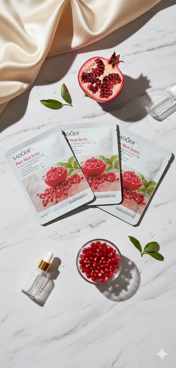 ماسک ورقه ای انار Sadoer