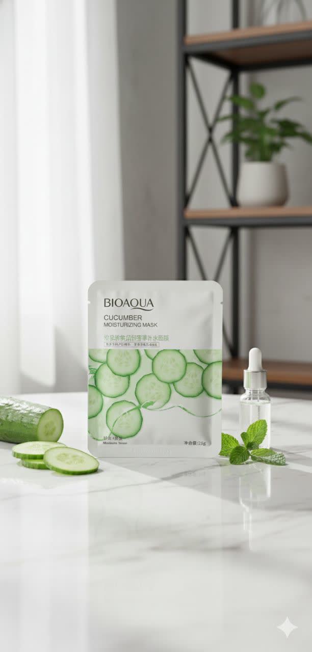 ماسک ورقه ای خیار بیوآکوا