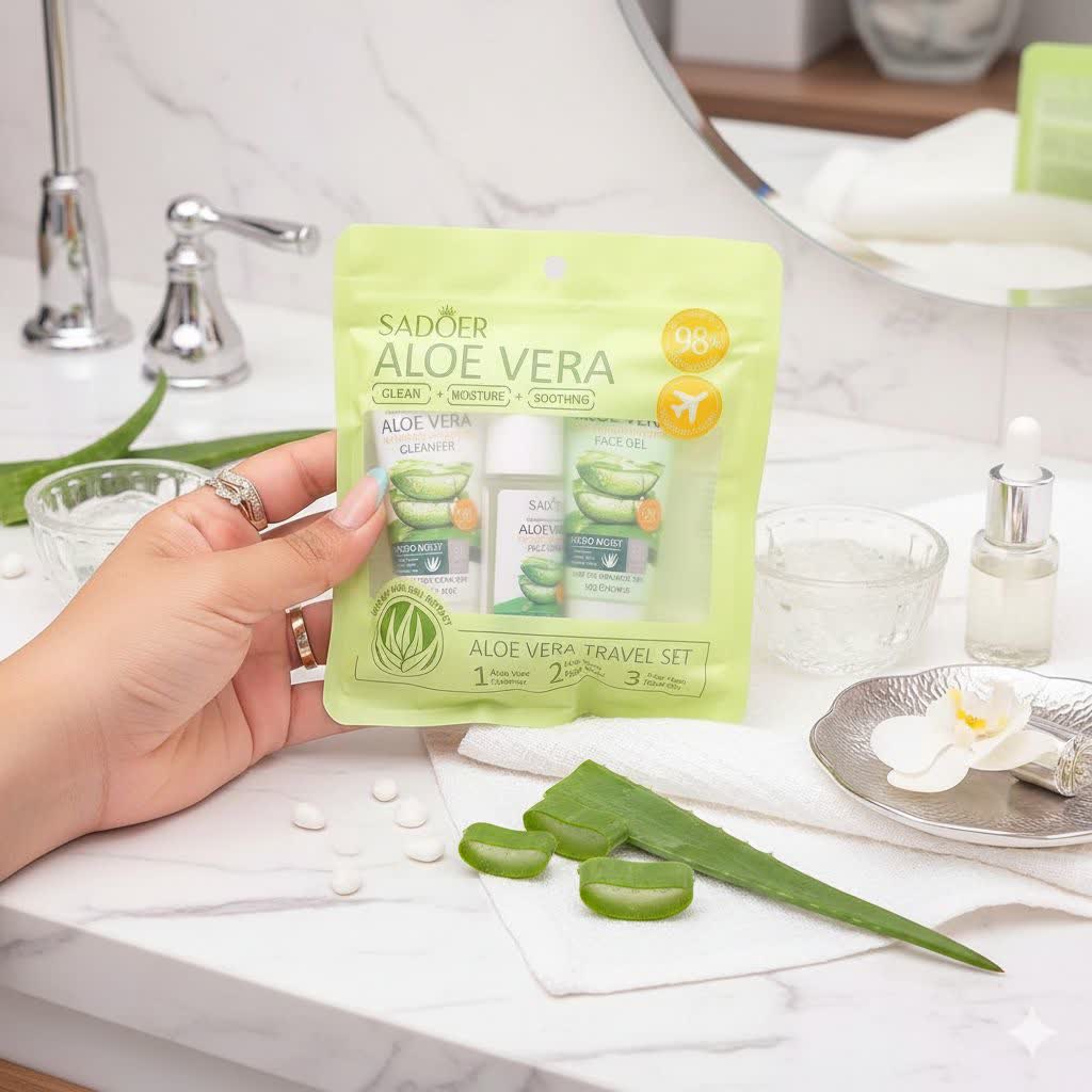 پک 3عددی روتین پوستی مسافرتی آلوورا سادور
