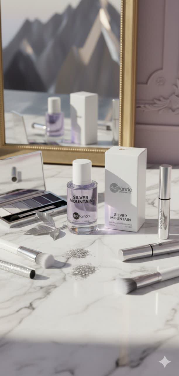 عطر جیبی مردانه و زنانه بایلندو مدل سیلور مانتین Silver Mountain