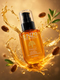 روغن آرگان کراتین برزیلی انزو حجم ۶۰ میلی لیتر
