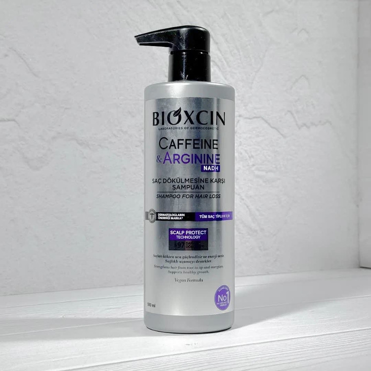 شامپو ضد ریزش کافئین و آرژنین بیوکسین Bioxcin