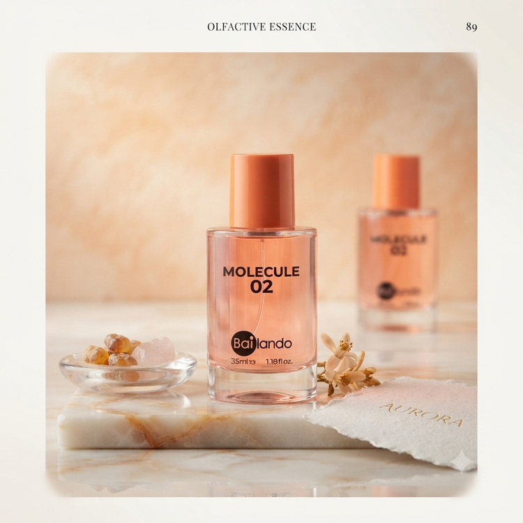 عطر جیبی مردانه بایلندو (Bailando) مدل Molecule 02